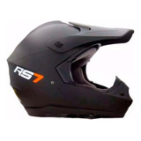 Casco Cross Hawk Rs7 + Guantes Cortos + Antiparra - Sti Moto