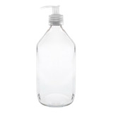 Botella Vidrio Transparente Farma 500 Cc 6 Uds Con Cremera