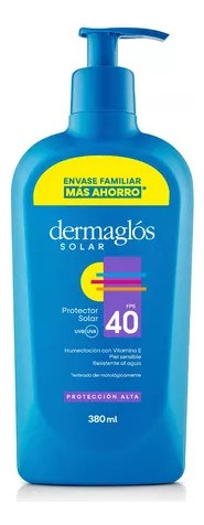 Dermaglos Protector Solar Fps 40 Emulsion X 380ml 