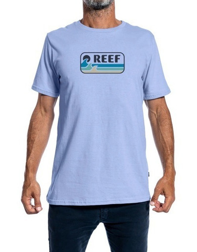 Remera Reef L Wave Hombre