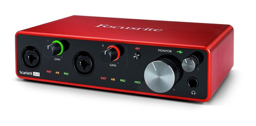 Interface De Audio Focusrite Scarlett 4i4 (3rd Gen)