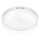 Panel Spot Led Techo Aplicar 24w Cuadrado Circular 30x30 Cm