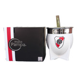 Mate Pampa River Plate Imperial + Bombilla Y Pack Monumental