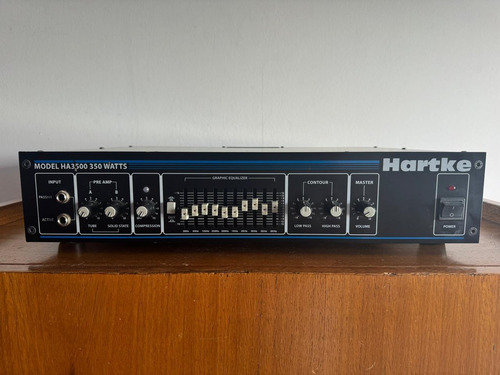 Hartke Ha3500 Cabezal Para Bajo 350 Watts Pre Valvular 