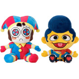 2pcs Figuras Payaso Circo Pomni Y Wally Darling