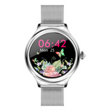 Reloj Inteligente Para Mujer Con Pantalla Redonda Táctil Com