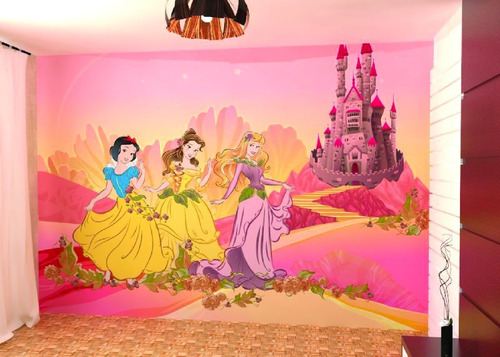 Vinilos  Decorativos Pared Infantil Princesas Disney