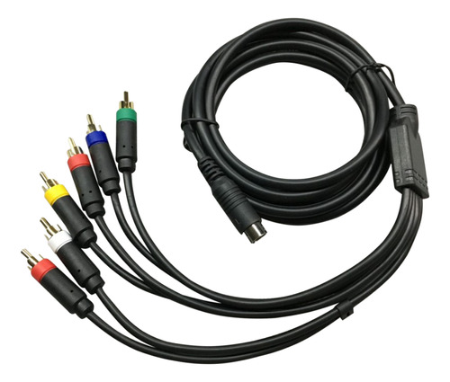 Cable Compuesto Rgb/rgbs Rca, Monitor A Color Especial Para