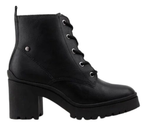 Bota Feminina Ramarim Coturno Salto Bloco Tratorado 23-50121