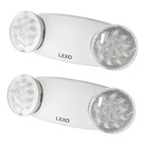 Pack 2 Equipos Emergencia Led Ip20, 2x1,2w, 6.500k Lampara 