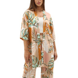 Kimono De Fibrana Estampada