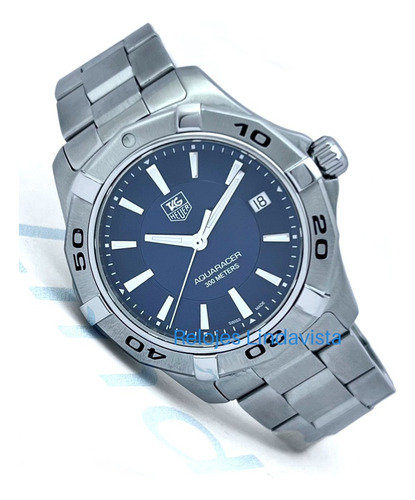 Reloj Tag Heuer Aquaracer Azul Acero Sencillo