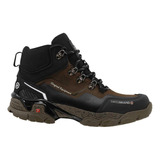 Bota Industrial Swissbrand Alpes Café 408 Caballero