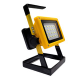 Refletor Led Recarregável 30w Holofote Bateria Portátil 