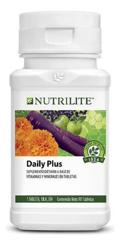 Vitaminas Y Minerales Daily Plus 90 Tabletas