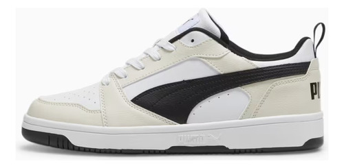 Tenis Puma Hombre Rebound V6 Low Blanco Beige