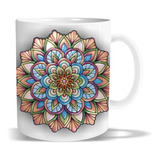 Taza Cerámica Mandala - Personalizada - Con Tu Logo