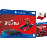 Consola Ps4 Slim 1tb + Juego Spiderman + Gorra Nueva.