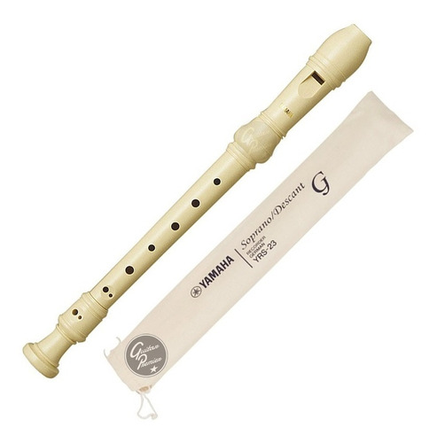 Flauta Dulce Yamaha Soprano Funda Original En Do Dig Alemana