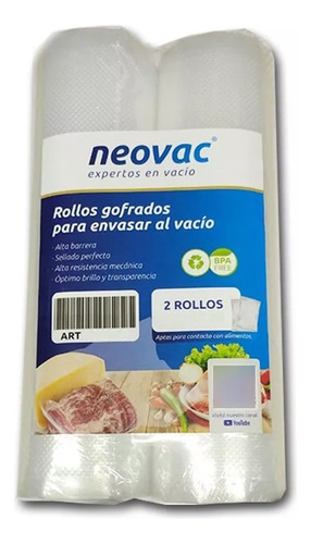 Rollo Envasadora Vacio Neovac Bolsa Gofrada 28 X 5mt Rg28500