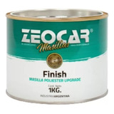 Zeocar Masilla Plastica Finish X 1 Kg