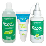 Kit Amaciante Removedor E Pedra Hume Gel Repos Spa Dos Pés