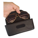 Funda Estuche Porta Anteojos Lentes C/doble Clip Horizontal