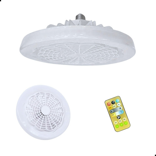 Lámpara De Ventilador De Techo Led Ajustable Pequeña E27 30w