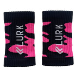 Munhequeira Canelada Lurk Crossfit Grip Camo Rosa