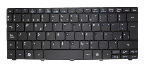 Teclado Acer One D255 Pavilion 80 Español Negro 9z.n3k82.a1d