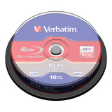 Verbatim Bd-re 25gb 10pk Husillo 2x Disco Blu-ray Marca