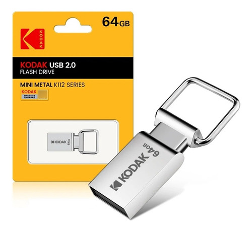 Pen Drive Kodak Mini Metal 64gb K112