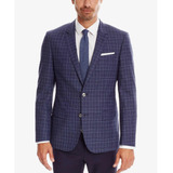 Blazer Deportivo De Lana A Cuadros Hugo Boss 44l Modelo