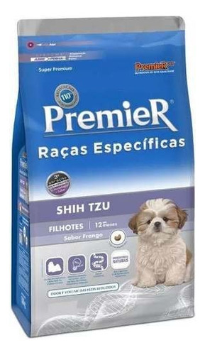 Ração Premier Shih Tzu Filhotes Frango Raças Específicas 2.5 Kg