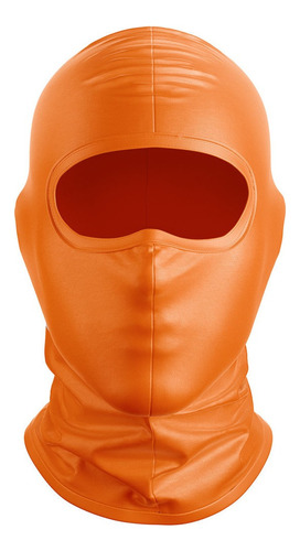 Balaclava Touca Ninja Anti Calor Proteção Uv Térmica Ad Stor Cor Laranja Tamanho Único