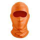 Balaclava Touca Ninja Anti Calor Proteção Uv Térmica Ad Stor Cor Laranja Tamanho Único