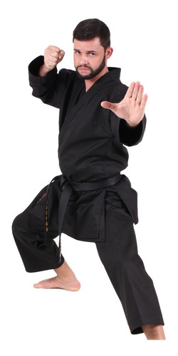 Kimono Hapkido/ninjutsu/karate Preto (oferta)