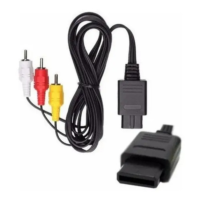 Cable De Video Rca Para Super Nintendo N64 O Game Cube | MercadoLibre