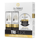  Kit Shampoo E Condicionador Triskle Triplex Reparador 300ml