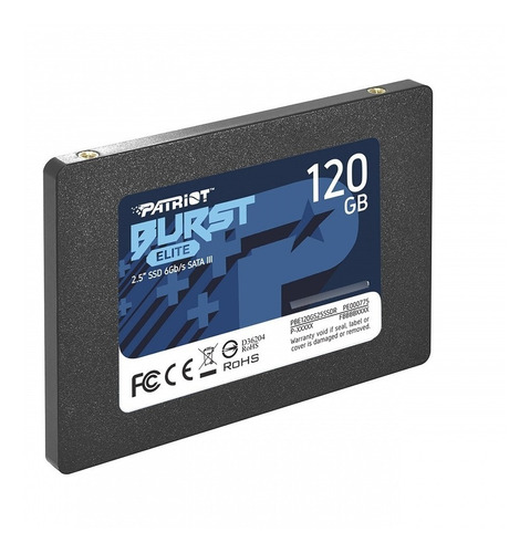 Disco Solido Ssd 120gb Burst Elite Patriot Pbe120gs25ssdr