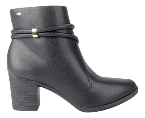 Bota Dakota Feminina Cano Curto Salto Bloco Macia Confortave