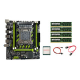 Placa Base X79g Lga2011+cpu E5 2670 V2+4 X 4 Ram Ddr3 Y Conm