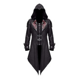 Chaqueta Con Capucha Estilo Gótico Assassin Creed Steampunk