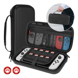 Bolsa Case Para Nintendo Switch Oled Transporte Bag + 2 Grip