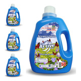 Detergente Liquido Active 5 Ltr. Bidón (caja De 4 Unidades)