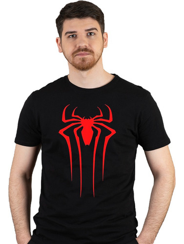 Remera Araña Spiderman- Algodón 1ra Calidad