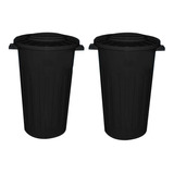 Tacho De Basura 120 Litros Para Residuos X2 - Colombraro