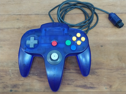 Controle Para Nintendo 64 Roxo Uva Translúcido Original Nf-e