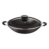 Fritadeira Wok Tramontina 36cm 6,0l Antiaderente C/tampa