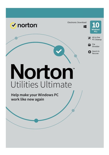 Norton Utilities Ultimate 10 Dispositivo 1 Año